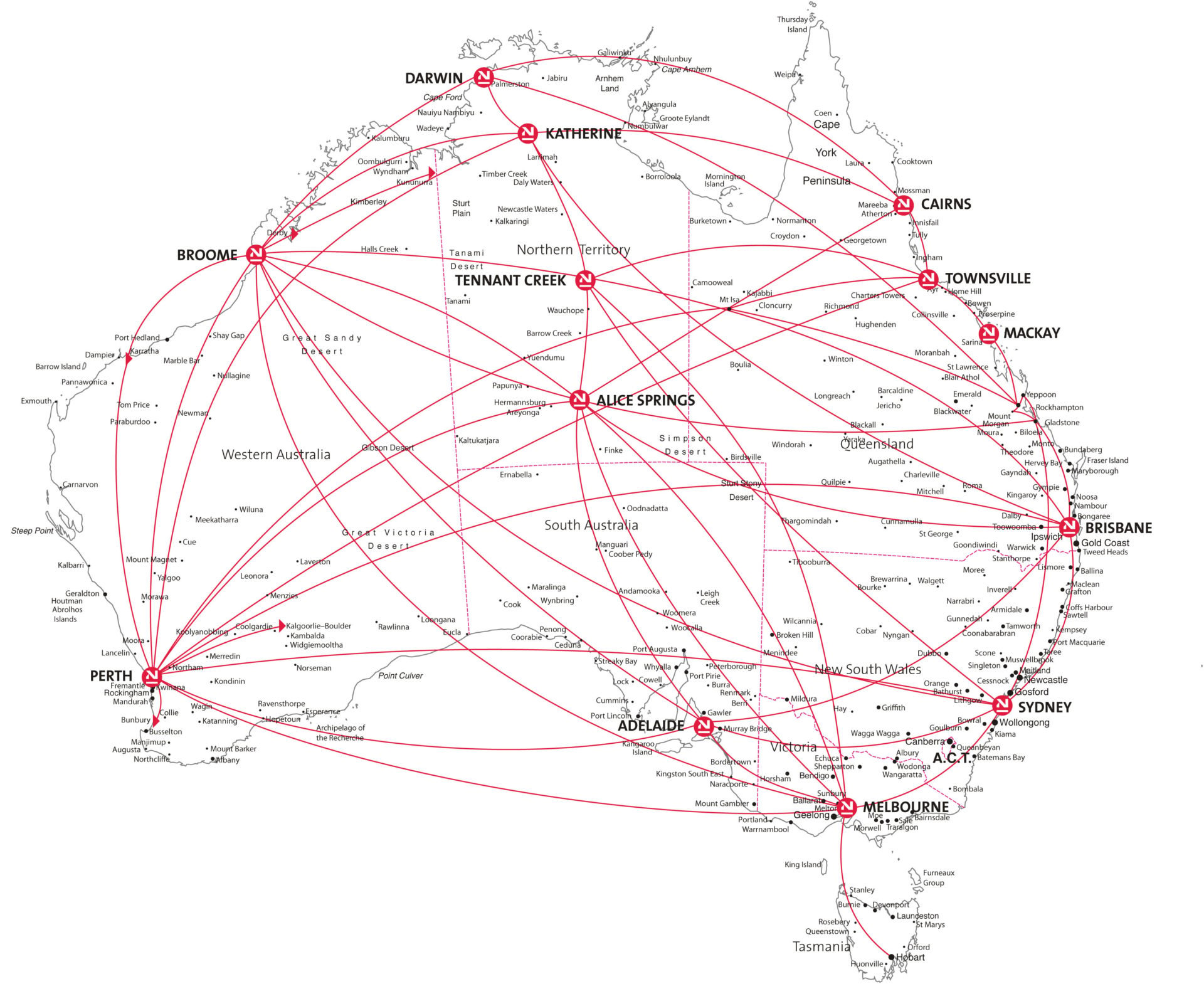 Map of Australia