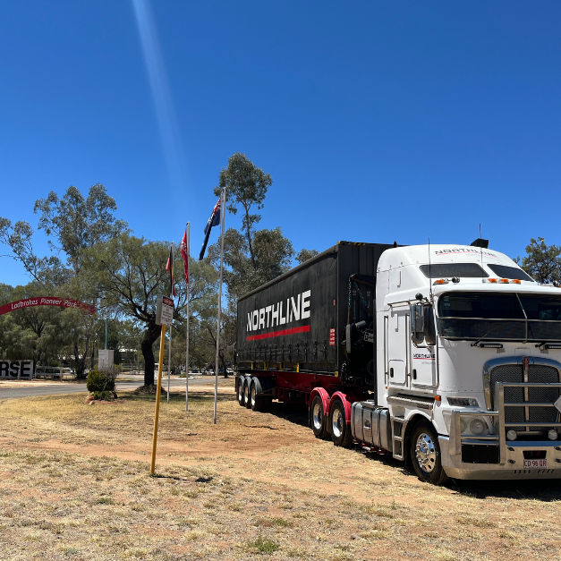 Northline truck in Alice Springs